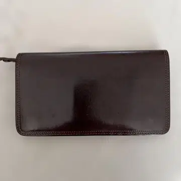 CORBO SLATE 장지갑 다크 브라운