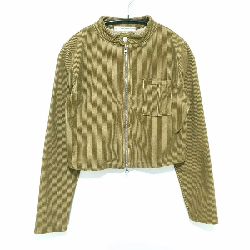 더라크림 앤드 유러 러브 여성 크롭 자켓 F_M2880