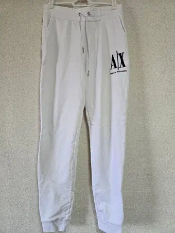 ARMANI EXCHANGE 스웨트 팬츠 화이트