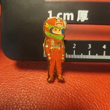 F1 드라이버 핀 배지 레이싱 수트 에디 어바인