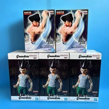 HUNTER x HUNTER 곤&너클 5종 세트 미개봉 새상품
