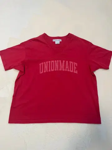 UNION LAUNCH 반팔 T셔츠 레드
