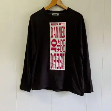 90s BOY LONDON L/S 티 빈티지
