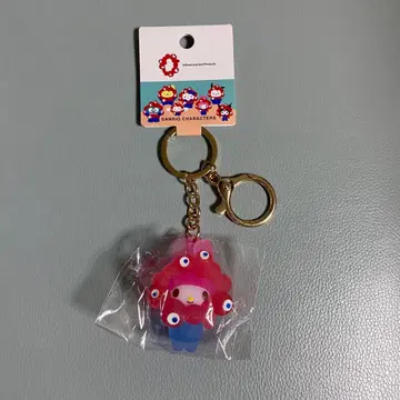 만박 마이멜로디 입체 마스코트 클리어 컬러 키링