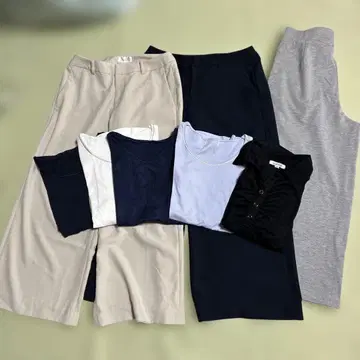 알파 큐빅 여성용 상의 팬츠 묶음 판매 세트