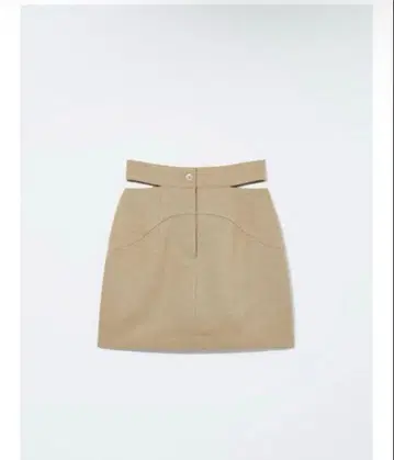 택 포함 미사용 새상품 Eaphi linen like tight skirt