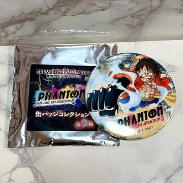 도쿄 원피스 타워 한정판 Phantom 캔뱃지 컬렉션 루피