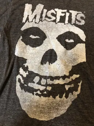 MISFITS 크림슨 고스트 티셔츠 그레이 M