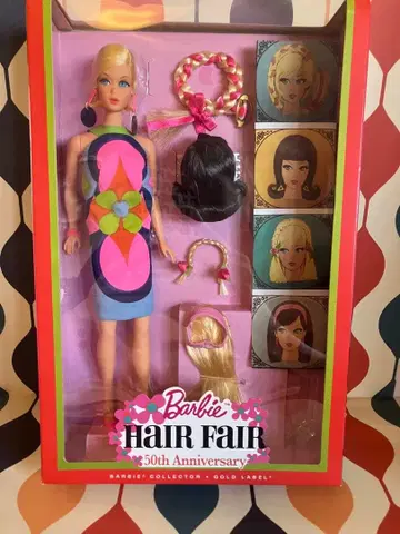 50주년 빈티지 리프로 헤어 페어 바비 hair fair barbie