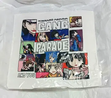 다이토 한정판 GANG PARADE 스시오 씨가 그린 디자인 쿠션