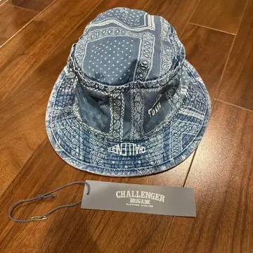 CHALLENGER 챌린저 버킷햇 반다나 패턴 HAT 나가세