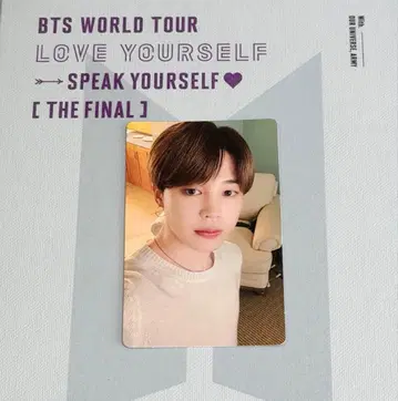 BTS LOVEYOURSELF THE FINAL 트레이딩 카드 지민