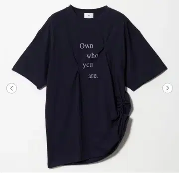 [별주] <Ruro for 6> PINCH TEE/티셔츠 네이비