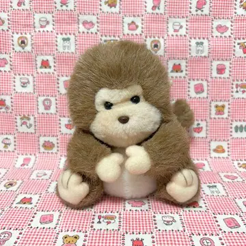 죽순 조이풀메이트 챠부마루 원숭이 봉제 인형 레트로