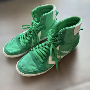 hummel 그린 스니커즈