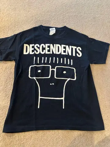 DESCENDENTS 티셔츠 블랙 M 사이즈