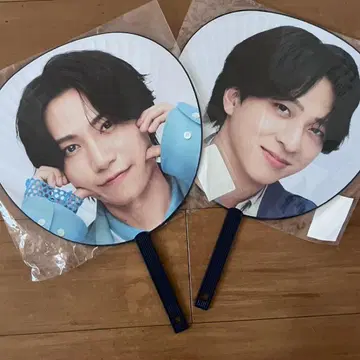 하시모토 마사키 테라니시 타쿠토 부채 세트