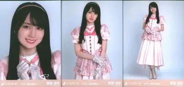 노기자카46 WebShop 한정판 카키 하루카 2024.September 한여름 전국 투어 2024 의상 1 컴프