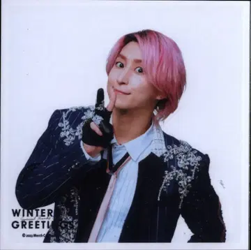 SnowMan 23년-24년 WINTER GREETINGS 사쿠마 다이스케 정사각형 사진 *1장