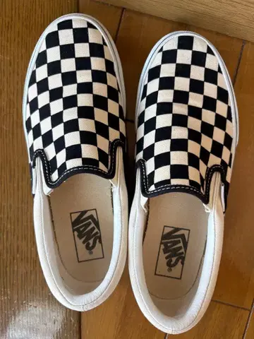 VANS 슬립온 체커보드