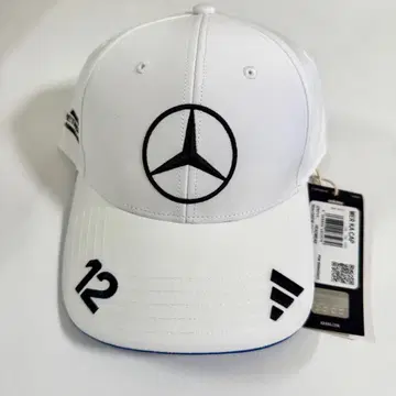 새상품 adidas 메르세데스 AMG F1 키미 안토넬리 #12 캡