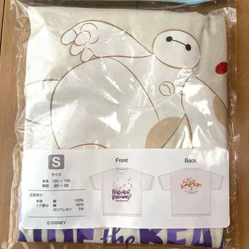 새상품 도쿄 디즈니랜드 베이맥스 티셔츠 미세스 콜라보