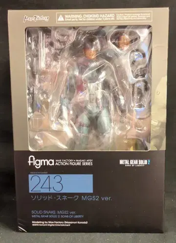 MAXFACTORY figma METAL GEAR SOLID2:SONS OF LIBERTY 솔리드 스네이크 MGS2 ver 243
