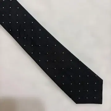 EMPORIO ARMANI 넥타이 블랙 코몬 무늬 이탈리아제 새상품급