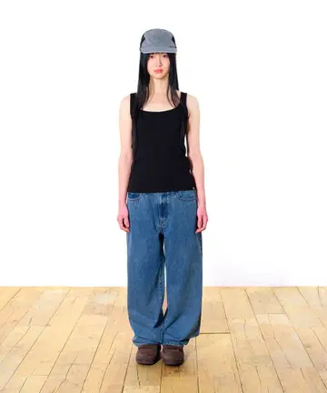 새상품 COYSEIO 038 BASIC DENIM PANTS BLUE S