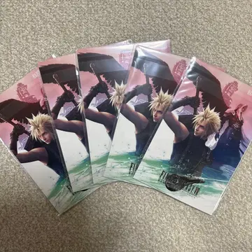 [ 미개봉 ] 점프 페스타 FF7 DQ7 엽서 묶음 판매 5세트