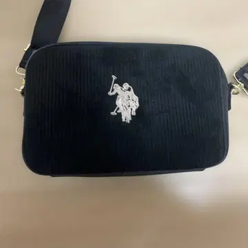 U.S. POLO ASSN. 코듀로이 숄더백