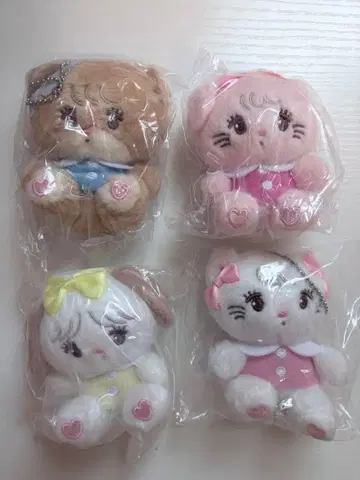 mikko 봉제 인형 2 가챠가챠 키링 마스코트 컴플리트