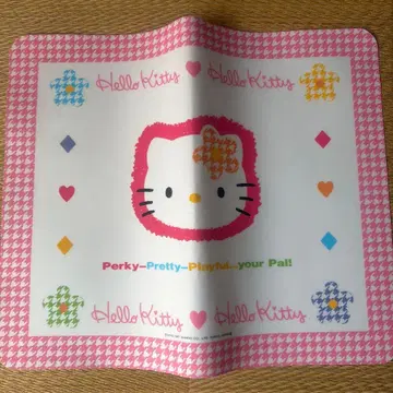 산리오 HELLO KITTY 카오하나 핑크 하운드투스 매트 1997