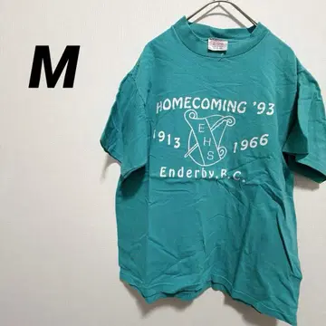 90s USA제 ONEITA 오니타 칼리지 T셔츠 M 그린 녹색
