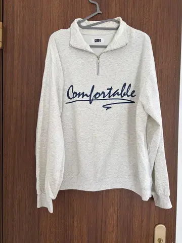 Da iCE 이와오카 토오루 COMFY 하프 지퍼 맨투맨