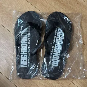 NEIGHBORHOOD 비치 샌들 블랙