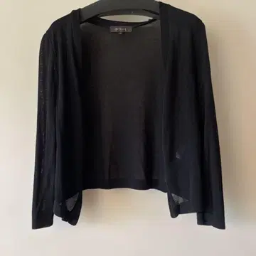 Reflect 미사용 접촉 냉감 7부 소매 여름용 가디건 9호 블랙