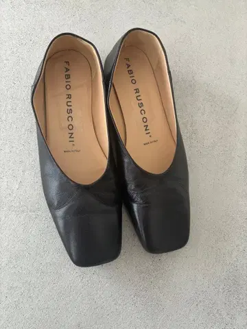 FABIO RUSCONI 플랫슈즈 블랙 38