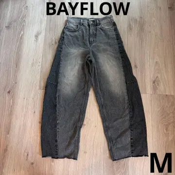 BAYFLOW 베이플로우 여성용 세퍼레이트 배럴 데님 거의 미사용품