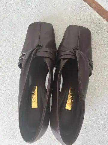 LE TALON GRISE 브라운 펌프스 24cm