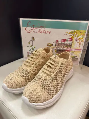 Estacion Nature 레이스 스니커즈 23.5cm