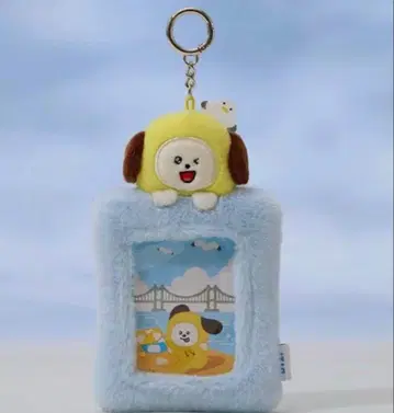 부산 한정판 BT21 CHIMMY 카드 홀더 키링