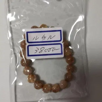 새상품 고품질 천연 루틸 쿼츠 팔찌 10.3mm
