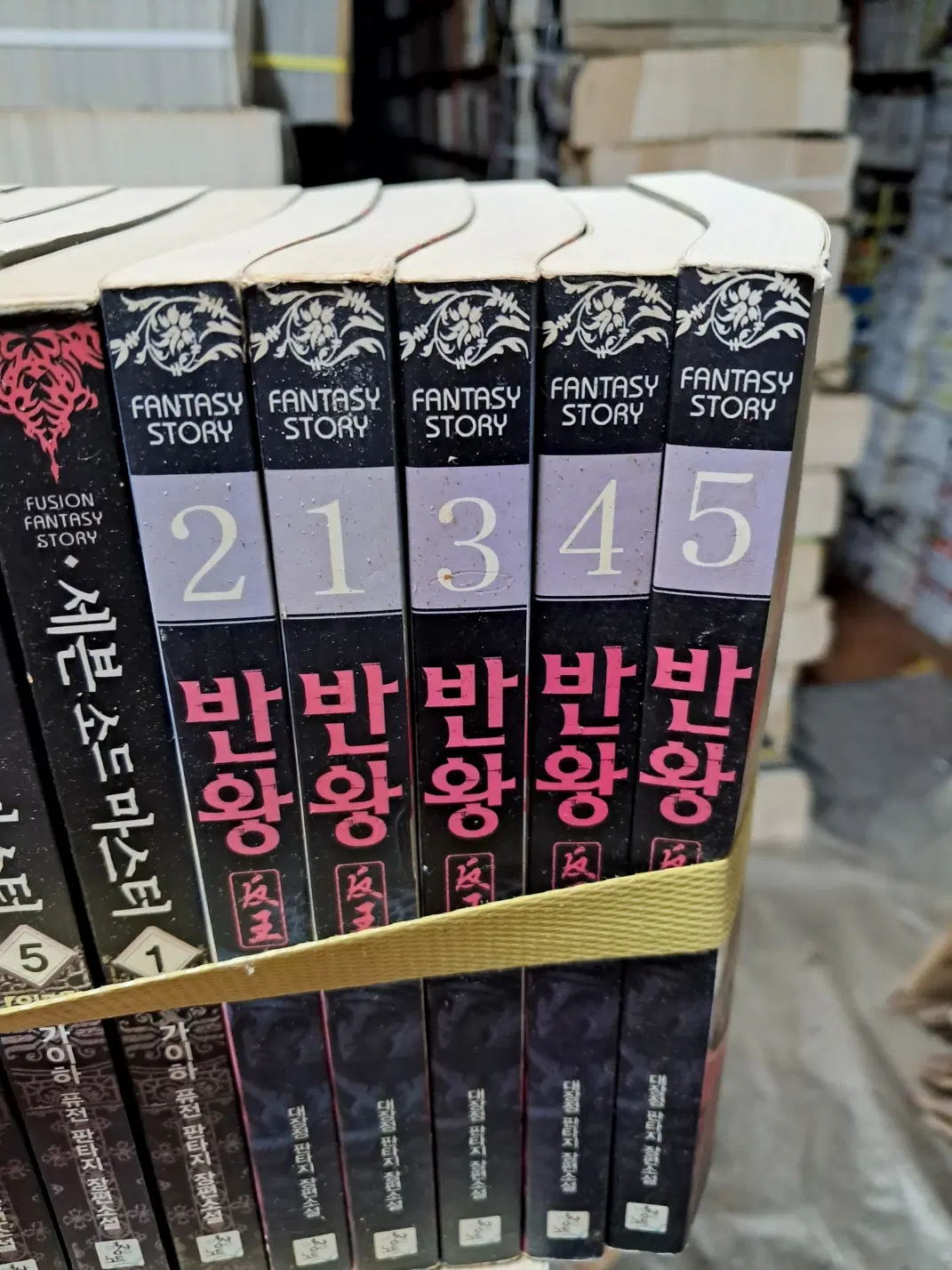 반왕 Anti King (작은책-판타지) 1-5 완 /상태(중)/영상노