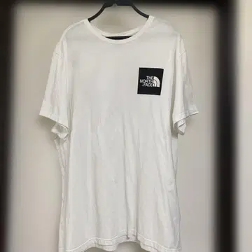 THE NORTH FACE 티셔츠 화이트 XXL 사이즈