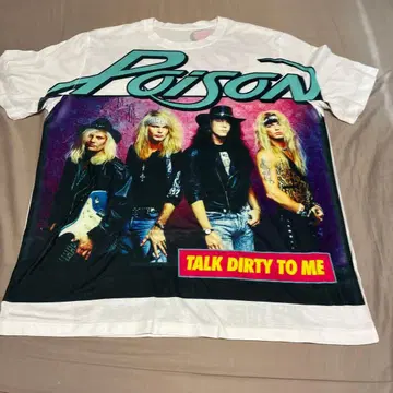 Poison Talk Dirty To Me 밴딩 티셔츠