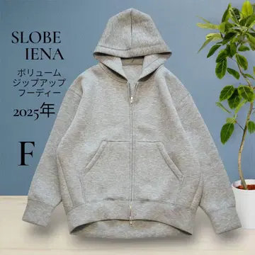 [ 미사용급 ] SLOBE IENA 볼륨 집업 후디 2025