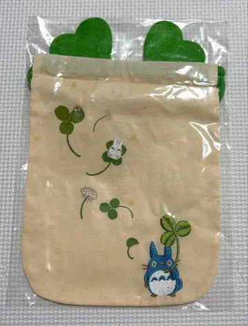 미개봉품 지브리 이웃집 토토로 클로버 꽃 복조리 자수 중토토로 소토토로