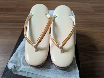 히사카 조리 통굽 여성용 일본 의류 신발