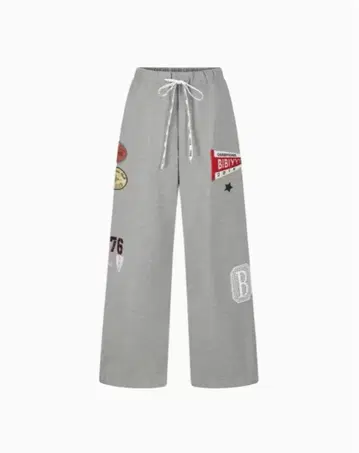 [새상품] Bibiy B. TENNIS CLUB SWEATPANTS 그레이